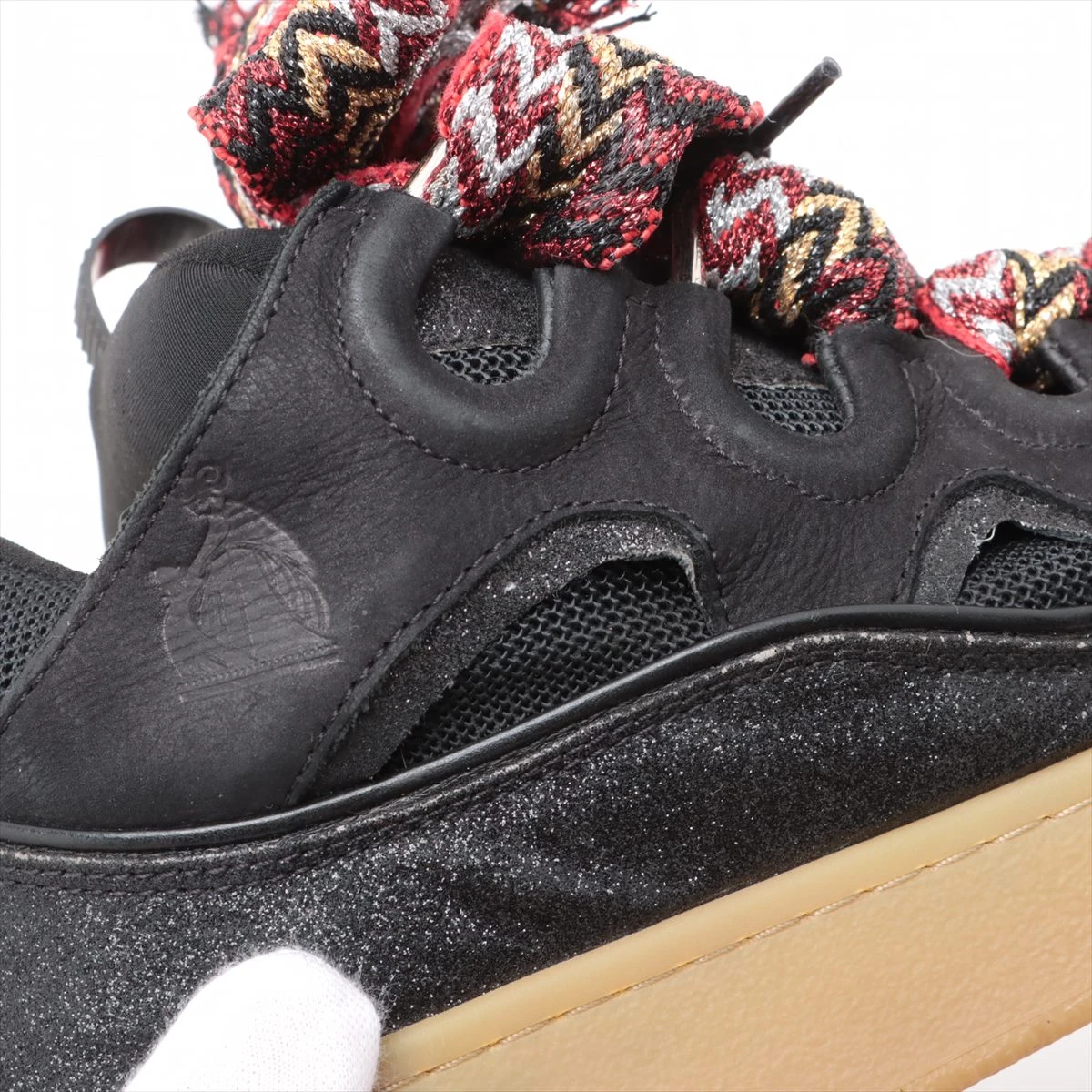 ランバン　スエード スニーカー Lanvin Suede Glen Sneakers Black 42 (9 US) Men $550 | eBay