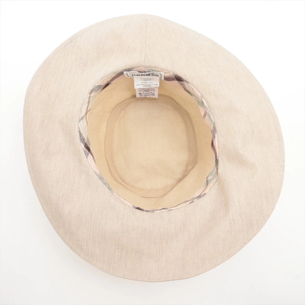 ❤️お得なお品❤️エルメスパナマハットセリエボタン57