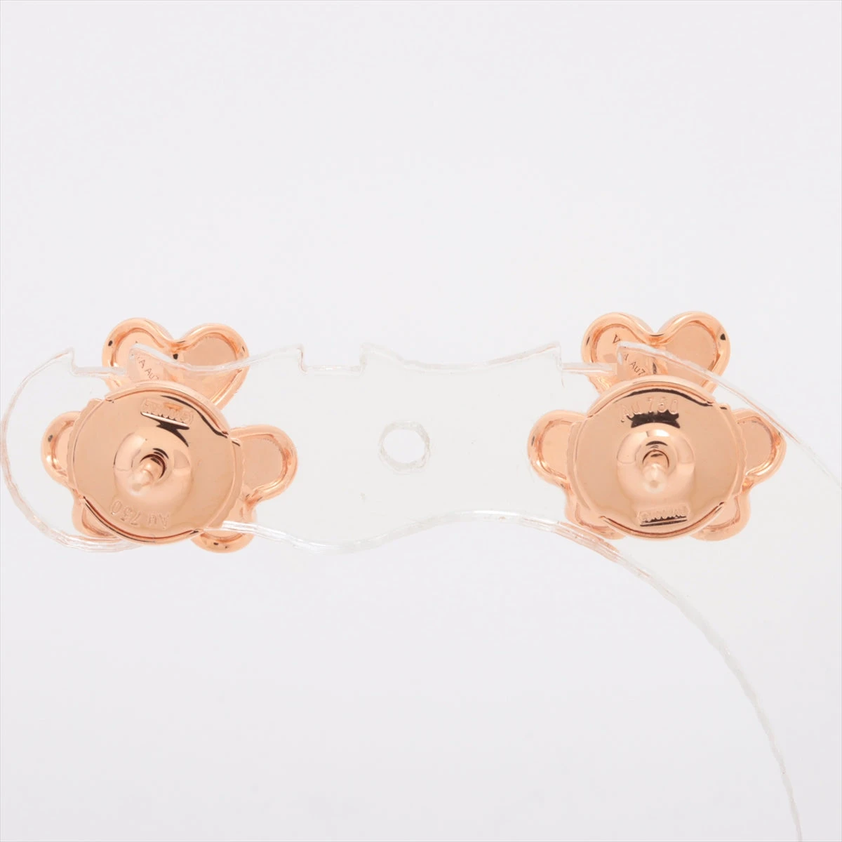 ヴァンクリーフ&アーペル フリヴォル ミニ ルビー ピアス 750(PG) 3.2g 