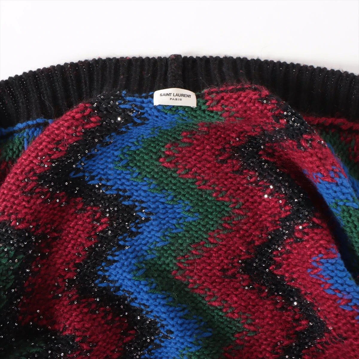 サンローランパリ 21年 カーディガン XS マルチカラー XS668343