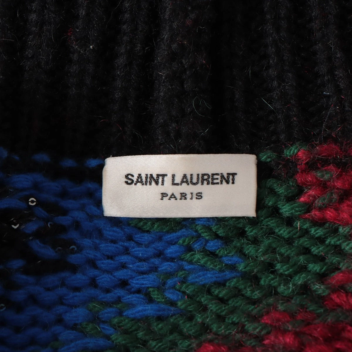 サンローランパリ 21年 カーディガン XS マルチカラー XS668343 サンローランパリ 21年 カーディガン XS マルチカラー XS668343