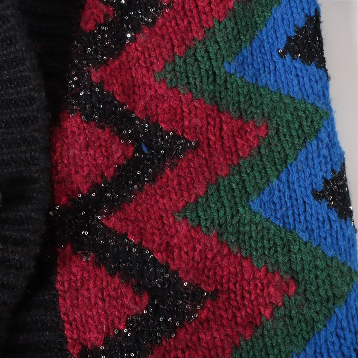 サンローランパリ 21年 カーディガン XS マルチカラー XS668343