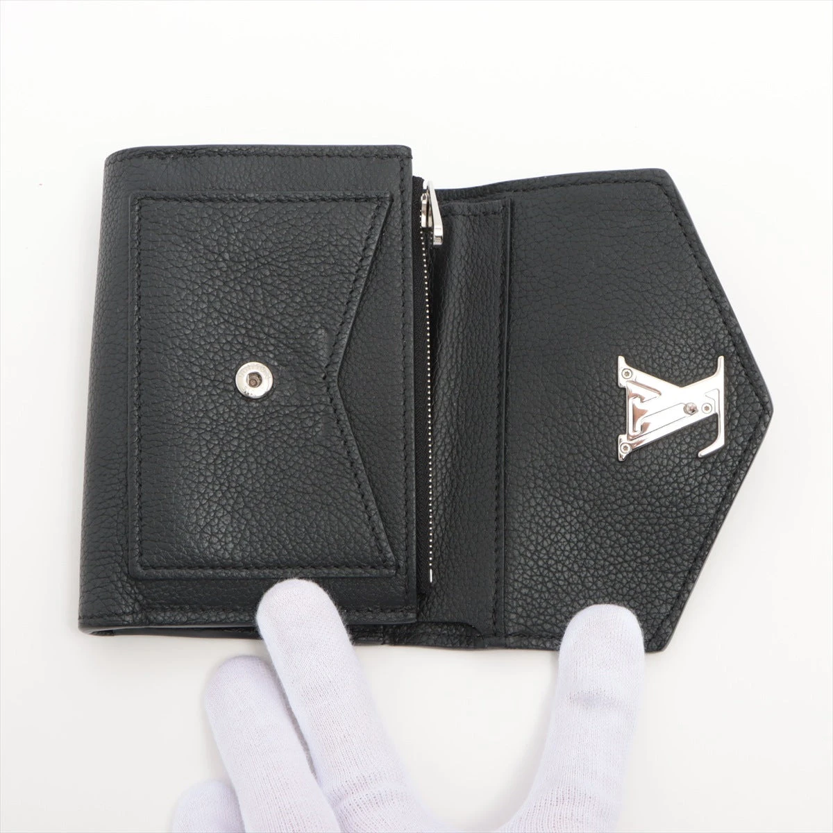 【超極美品】ルイヴィトン ポルトフォイユマイロックミー トリヨン　ノワール 超極美品】ルイヴィトン ポルトフォイユマイロックミー トリヨン