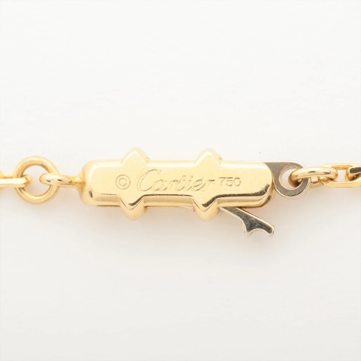 カルティエ　チャーム　ネックレス　美品！ カルティエ ジュエリーボックス チャームネックレス レディース