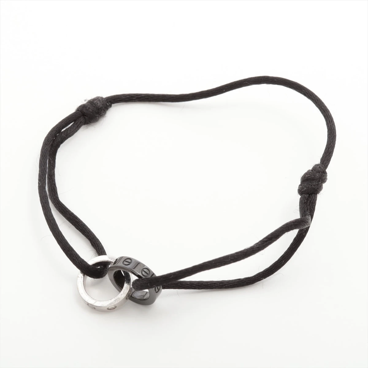 カルティエCartierラブダイヤ 4Pセラミックコードブレスレット750 PG カルティエCartierラブダイヤ 4Pセラミックコードブレスレット