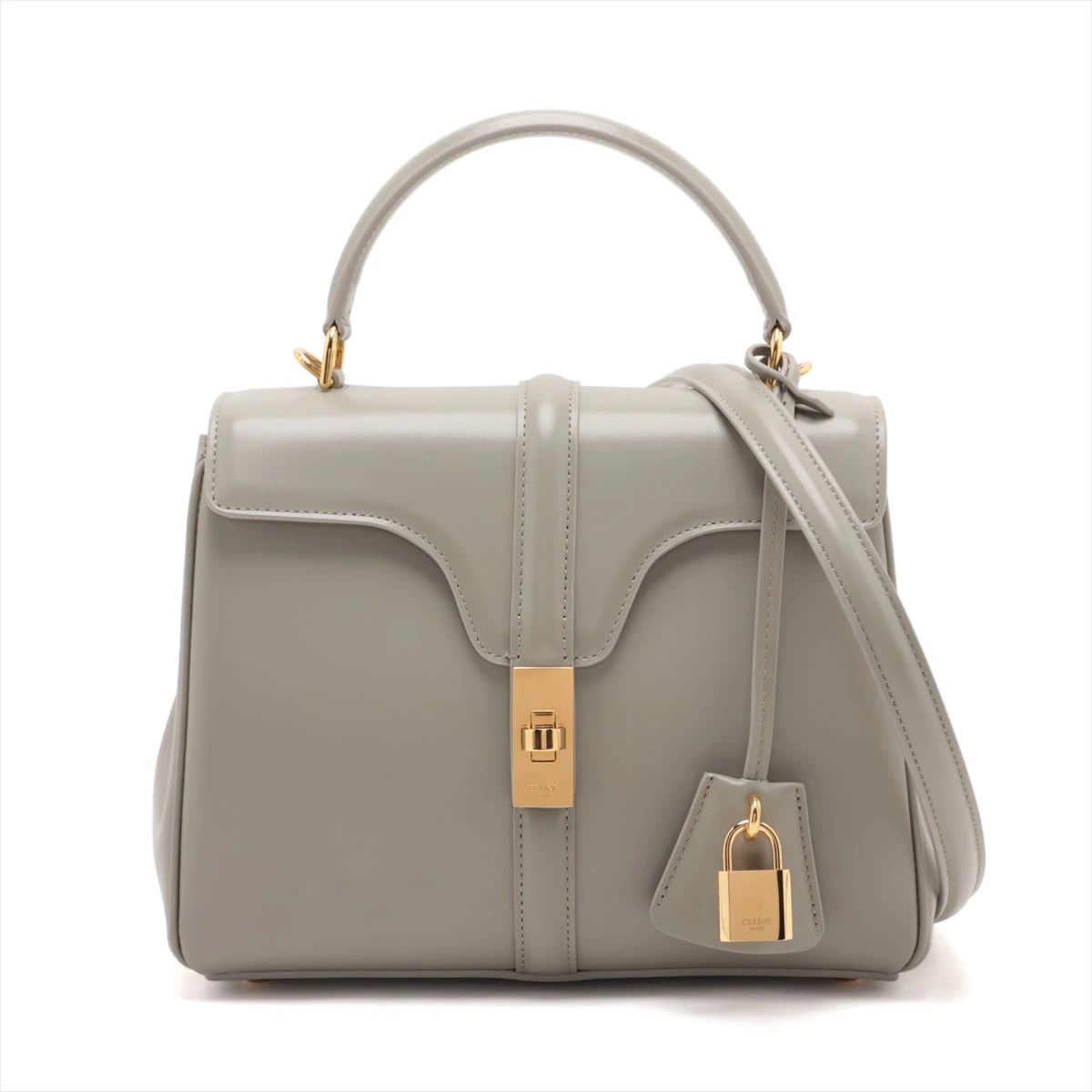 ラストチャンス【CELINE】スモール 16 セーズ ハンドバッグ 美品】CELINE セリーヌ スモール 16（セーズ） バッグ - メルカリ