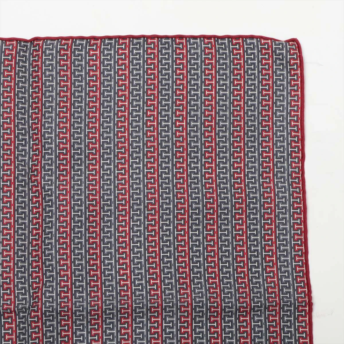 HERMES ネイビー シルク ハンカチ HERMES - 新品 エルメス HERMES 062978S レディース スカーフ