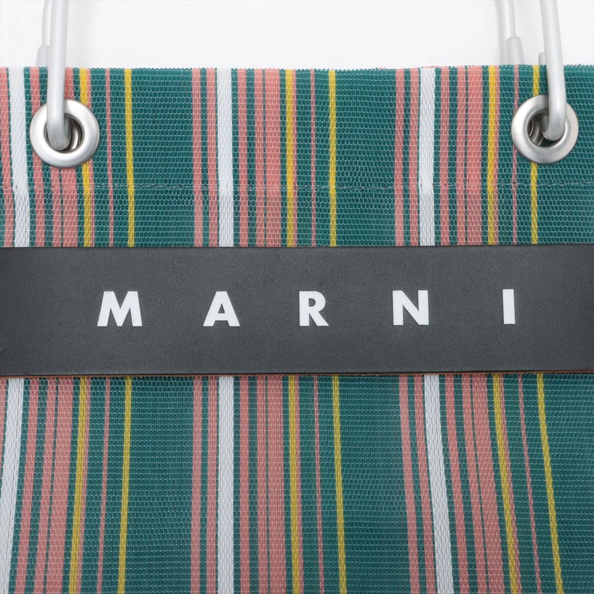 トートバッグマルニフラワーカフェストラップマルチグレーショルダー  