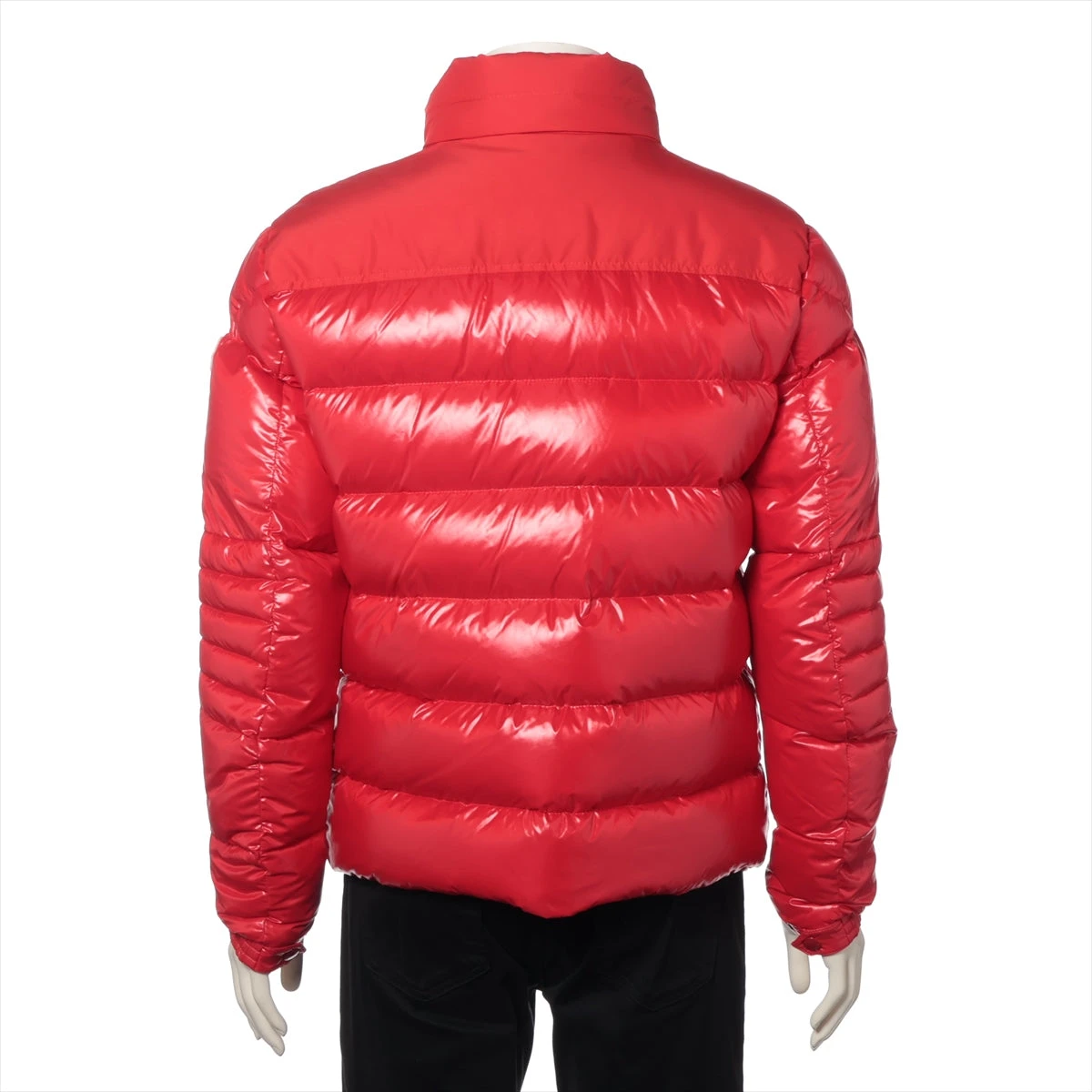 モンクレール BRUEL ナイロン 19年 ダウンジャケット モンクレール BRUEL 19年 ナイロン ダウンジャケット 3 メンズ レッド