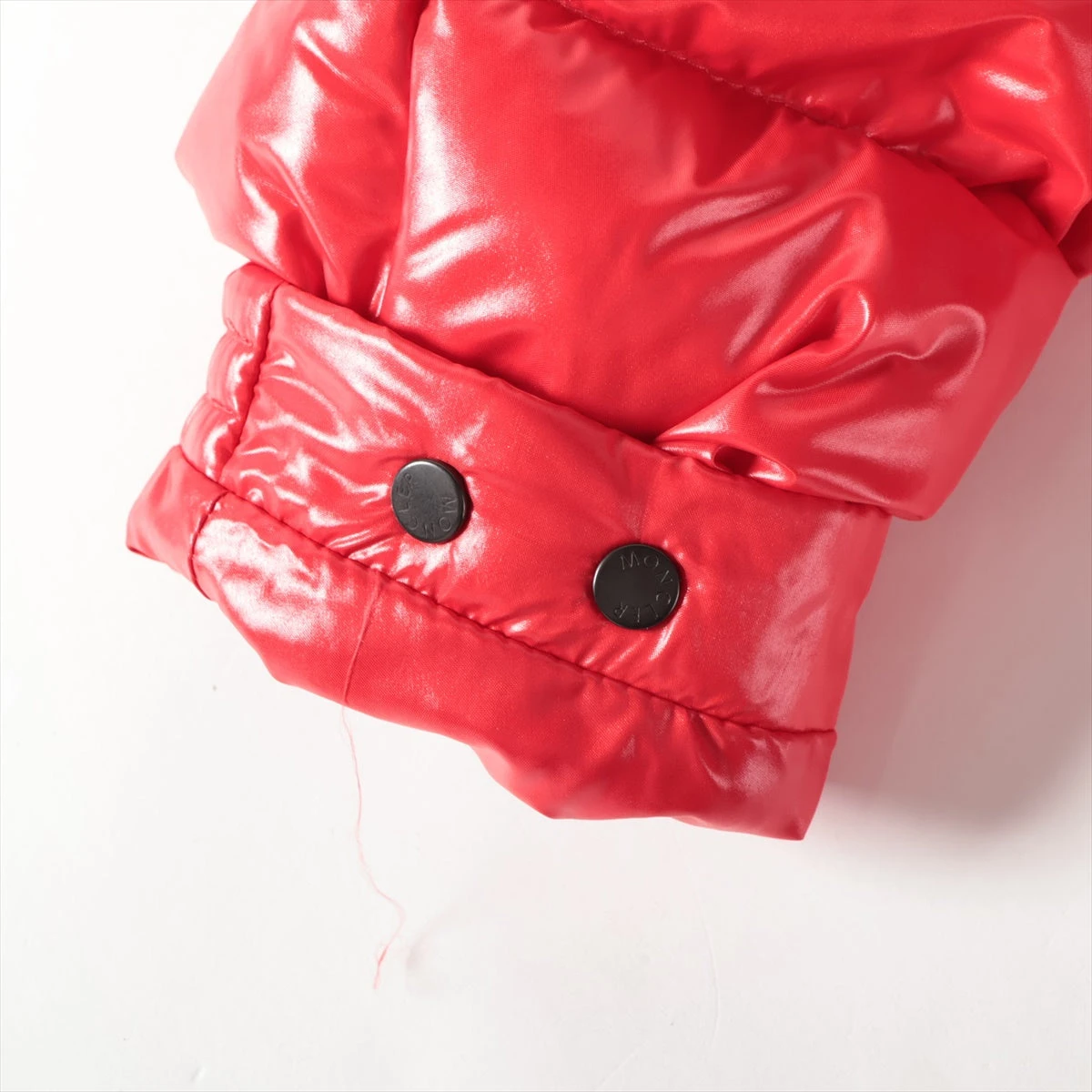モンクレール BRUEL 19年 ナイロン ダウンジャケット 3 メンズ レッド