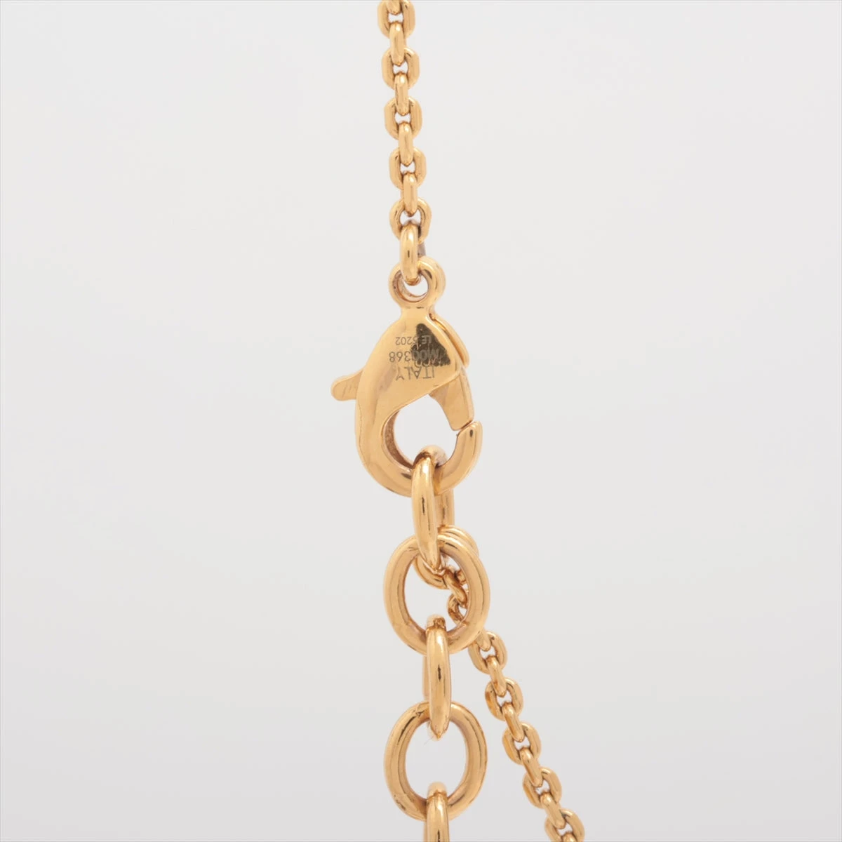 ルイ ヴィトン コリエ プティ ネックレス ラインストーン M00368 ヴィトン M00368 コリエ プティ ルイ ネックレス GP×ライン