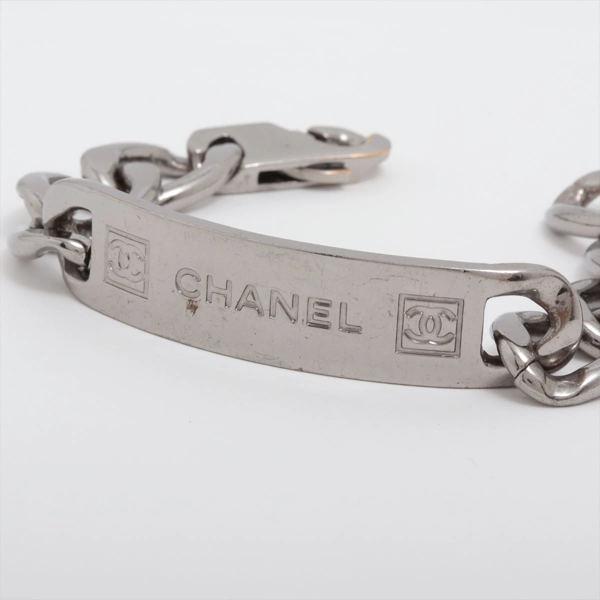 シャネル ココマーク 04A ブレスレット GP シルバー A2896695｜中古