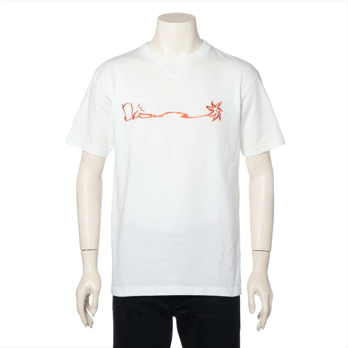 ディオール×トラヴィススコット 22AW コットン Tシャツ XS
