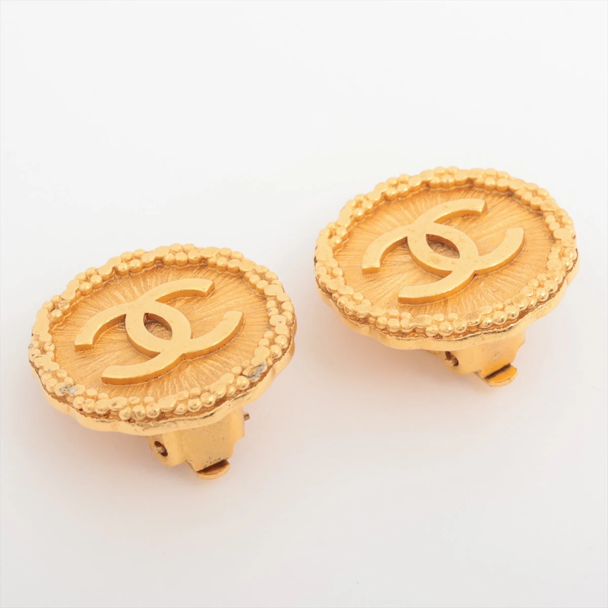 シャネル ココボタン カフリンクス サークルココ 93A ヴィンテージ