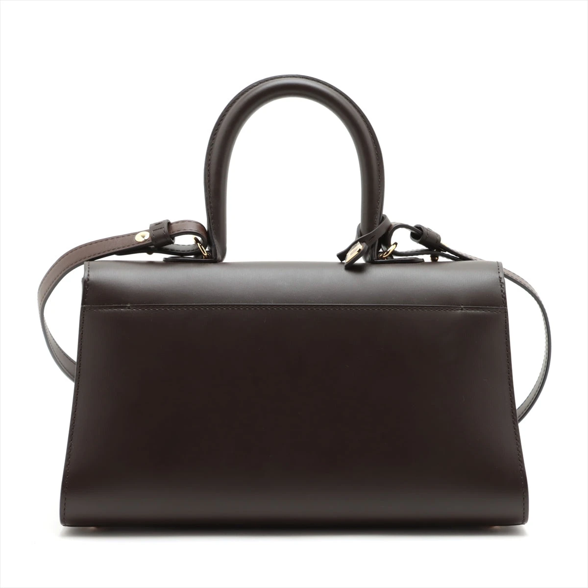 【DELVAUX】デルヴォー ブリヨン イースト ウエスト ミニ バッグ デルボー イーストウエスト ミニ レザー 2WAYハンドバッグ