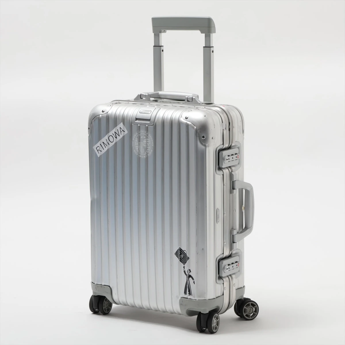 RIMOWA リモワ 35L アルミニウムキャリーケース シルバー 旧ロゴ
