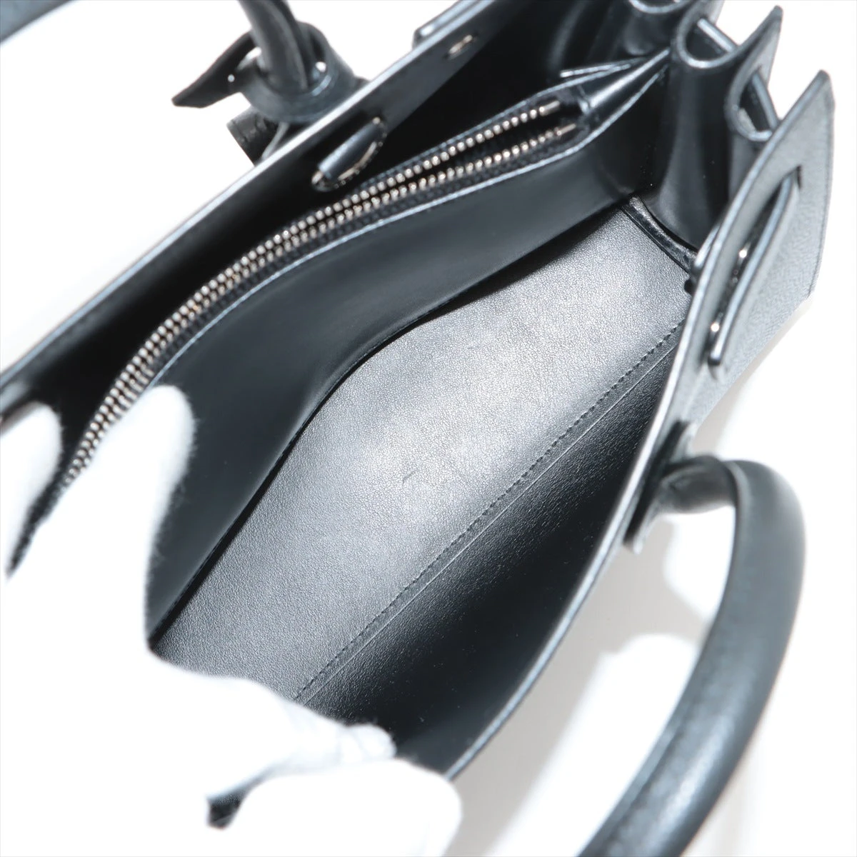 サンローラン ベイビーサックドジュール ハンドバッグ2way グレー カデナ サンローラン/ベイビー/サックドジュール/ハンドバッグ/グレー