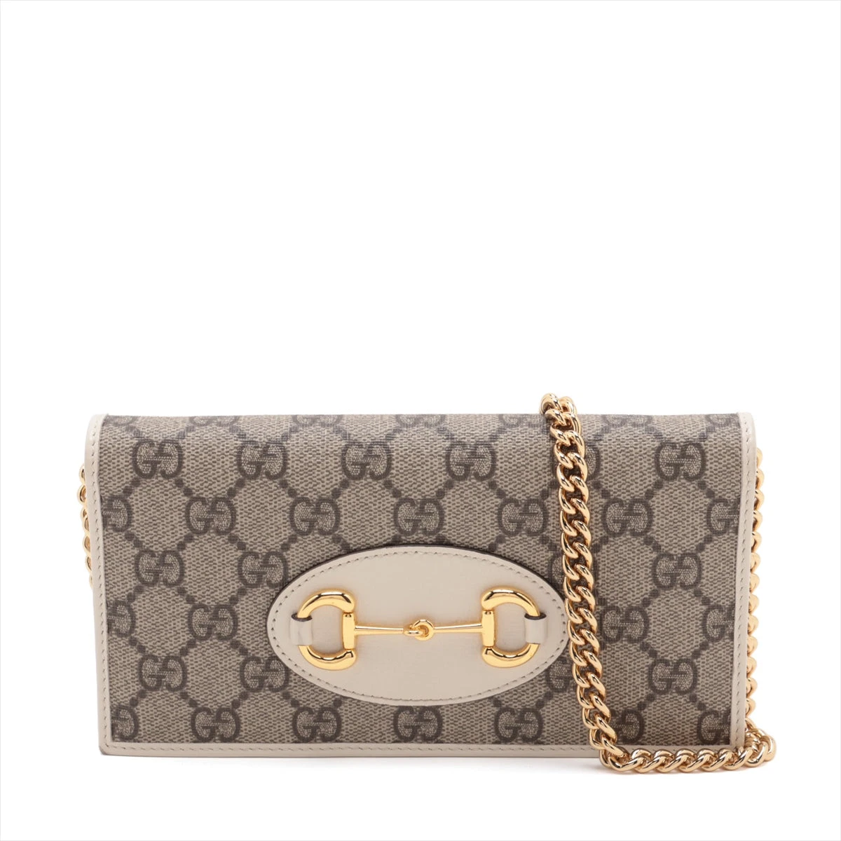 GUCCI グッチ / ホースビットコンパクトウォレット GGスプリーム GUCCI 【超美品】グッチ GGスプリーム ホースビット1955 3つ折り