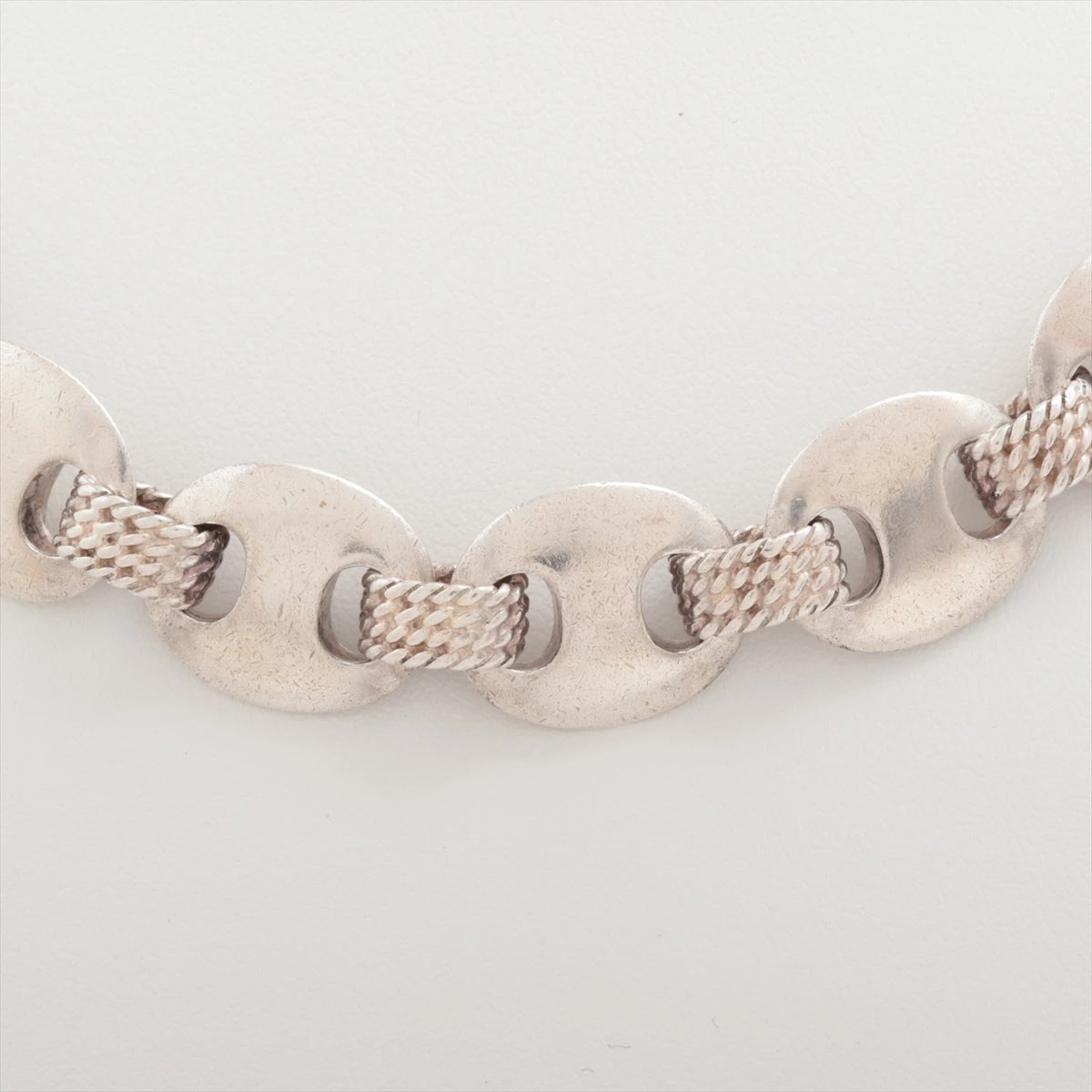 HERMES シュロワ ネックレス ヴィンテージ シルバー 超希少 エルメス シュロワ ネックレス 925 96.3g シルバー AP076229｜中古