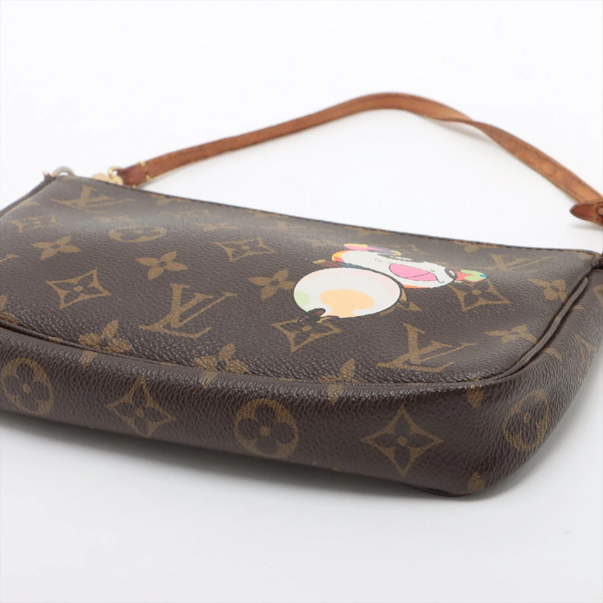 新品 ヴィトン LOUIS VUITTON M51981 パンダ ポーチ LOUIS VUITTON】【村上隆】ルイヴィトン『モノグラム パンダ
