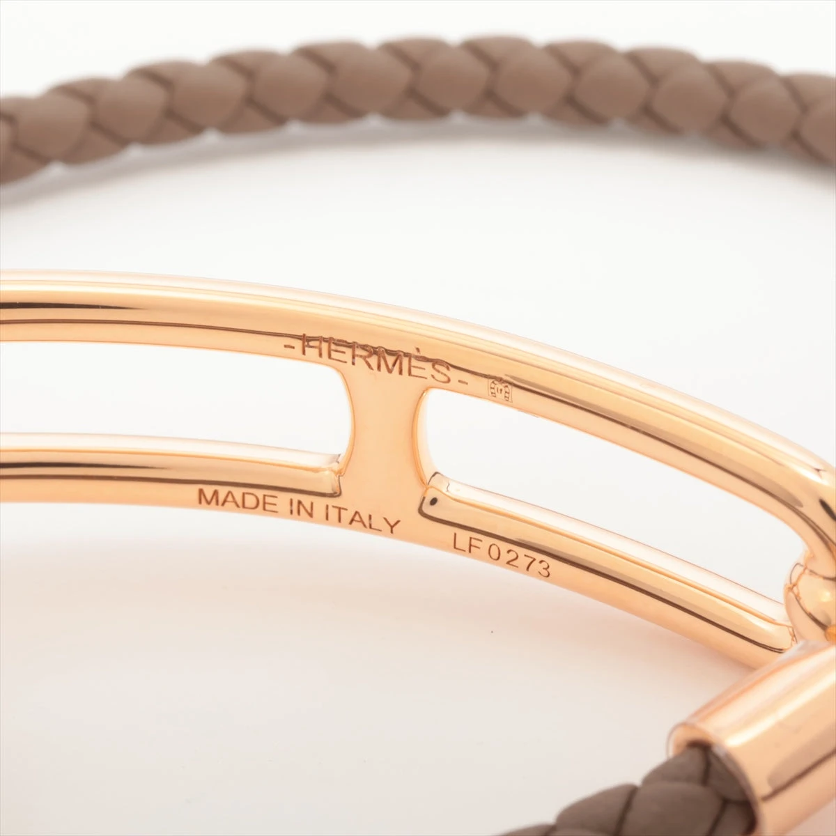エルメス ルリ ドゥブルトゥール ブレスレット GP ピンクゴールド
