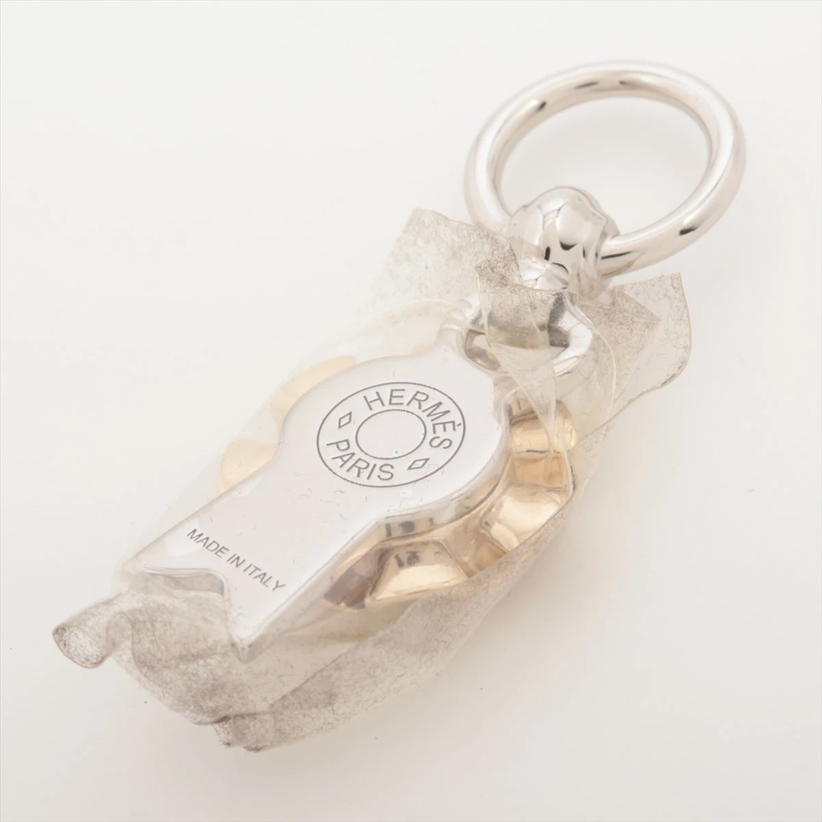 エルメス チャーム GP ゴールド×シルバー 勲章モチーフ A2895265