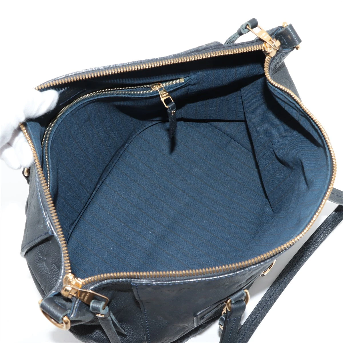 ルイヴィトン ルミニューズPM モノグラム アンプラント 2Way ネイビー 紺 ルイヴィトンアンプラント ルミニューズPM 2WAYバッグ 14145