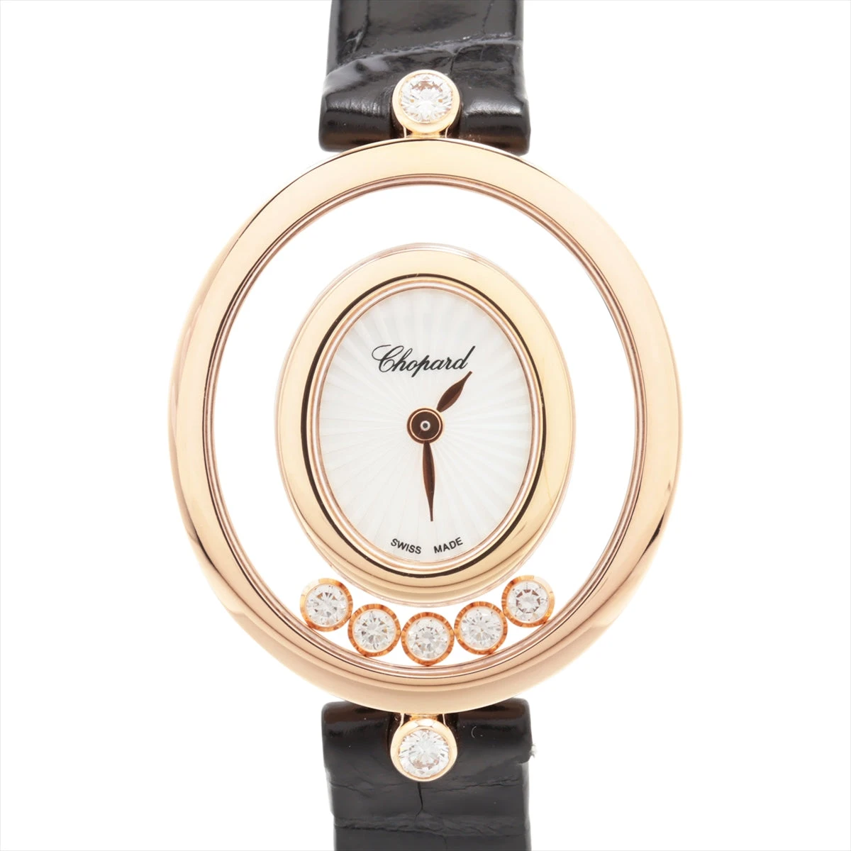 最適な材料 Round Sport Happy Chopard 278590-6002 Quartz