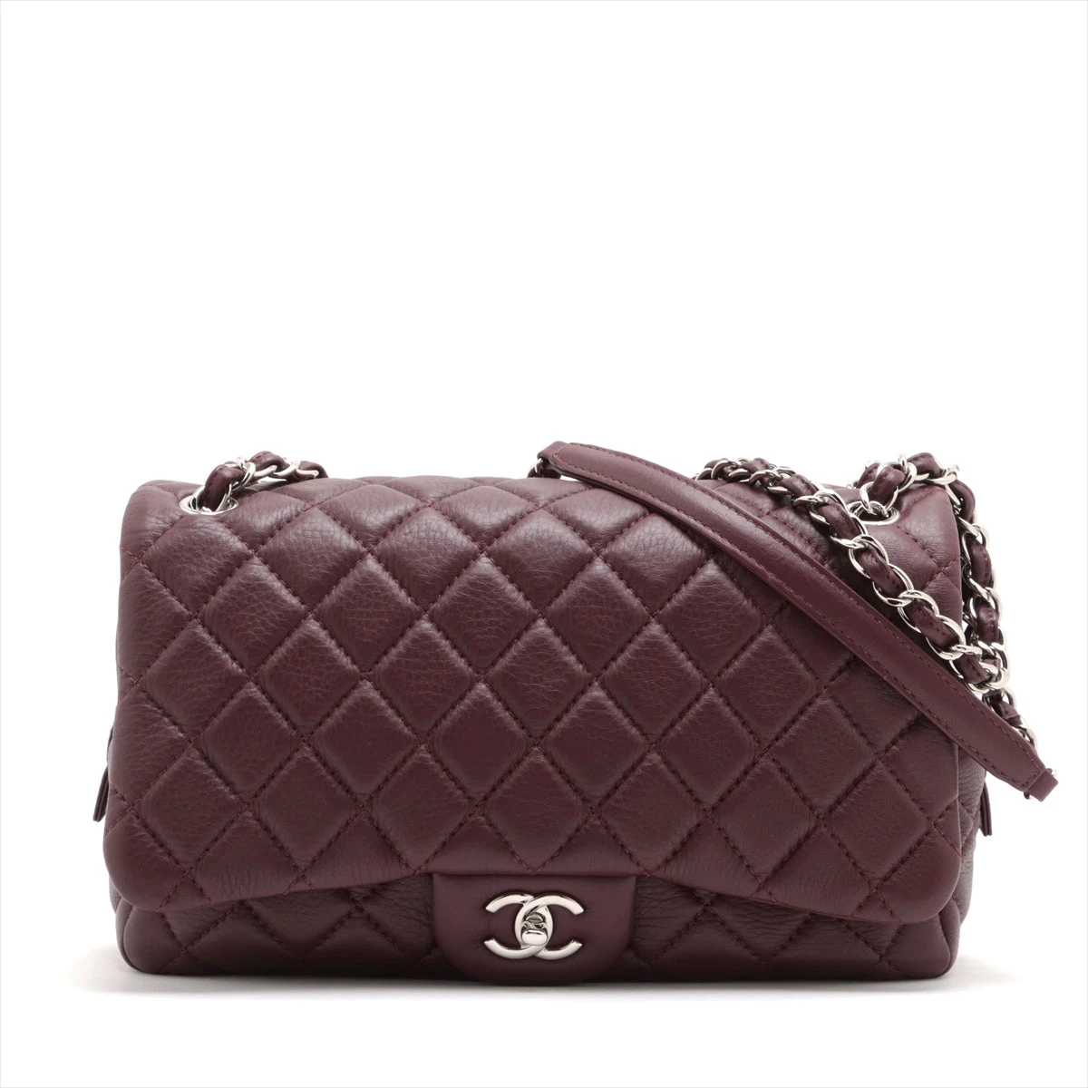 シャネル スパークル レザー ワイルド ステッチ 2way バッグ シャネル CHANEL スパークルレザー 2way ショルダーバッグ