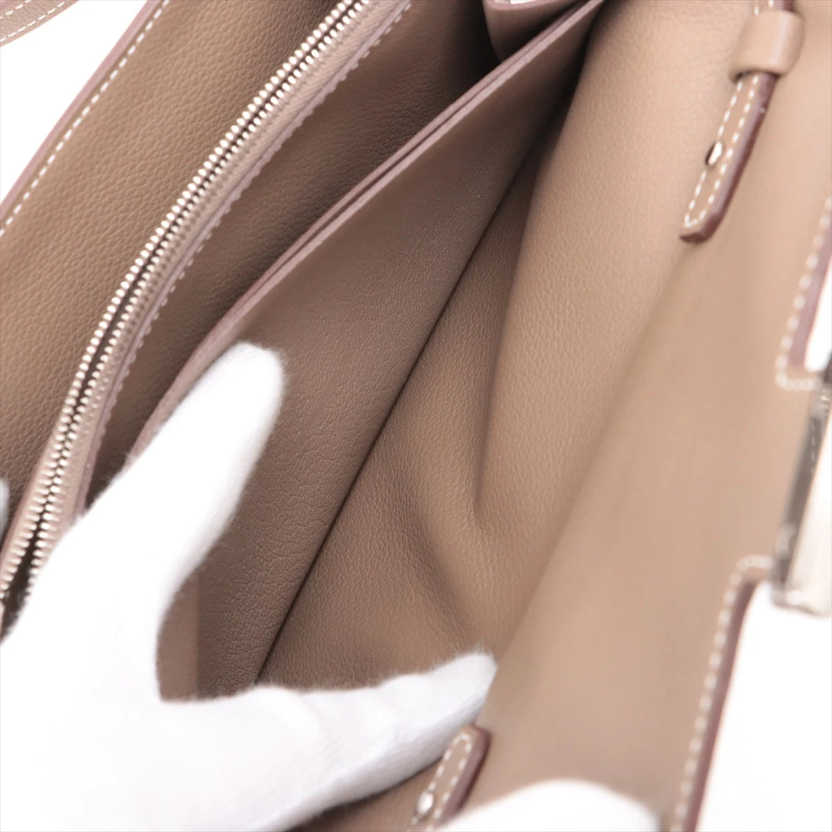 エル 新品 エルメス コンスタンストゥーゴー エトゥープ×シルバー金具 B HERMES - エル様専用 新品 エルメス コンスタンストゥーゴー