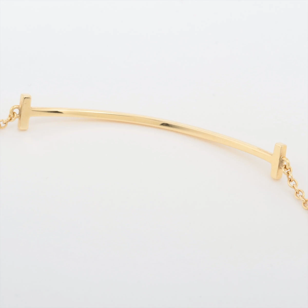 ✴︎TIFFANY✴︎ ティファニー 限定 Tスマイル ブレスレット YG オンライン限定】ティファニー T スマイル ブレスレット