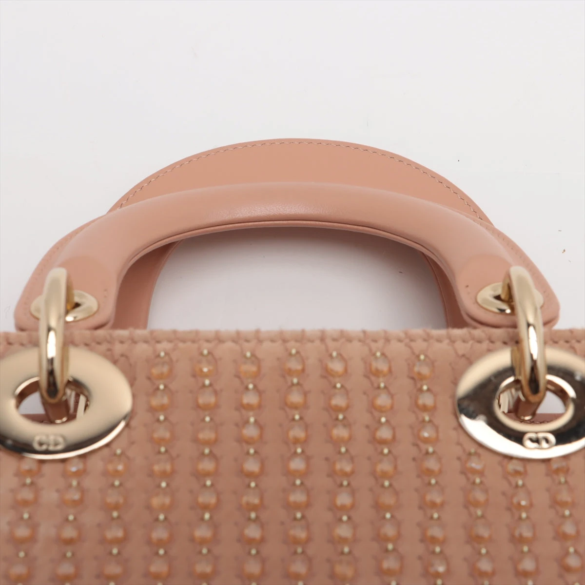 クリスチャンディオール レディディオール ビジュー×スエード 2WAY