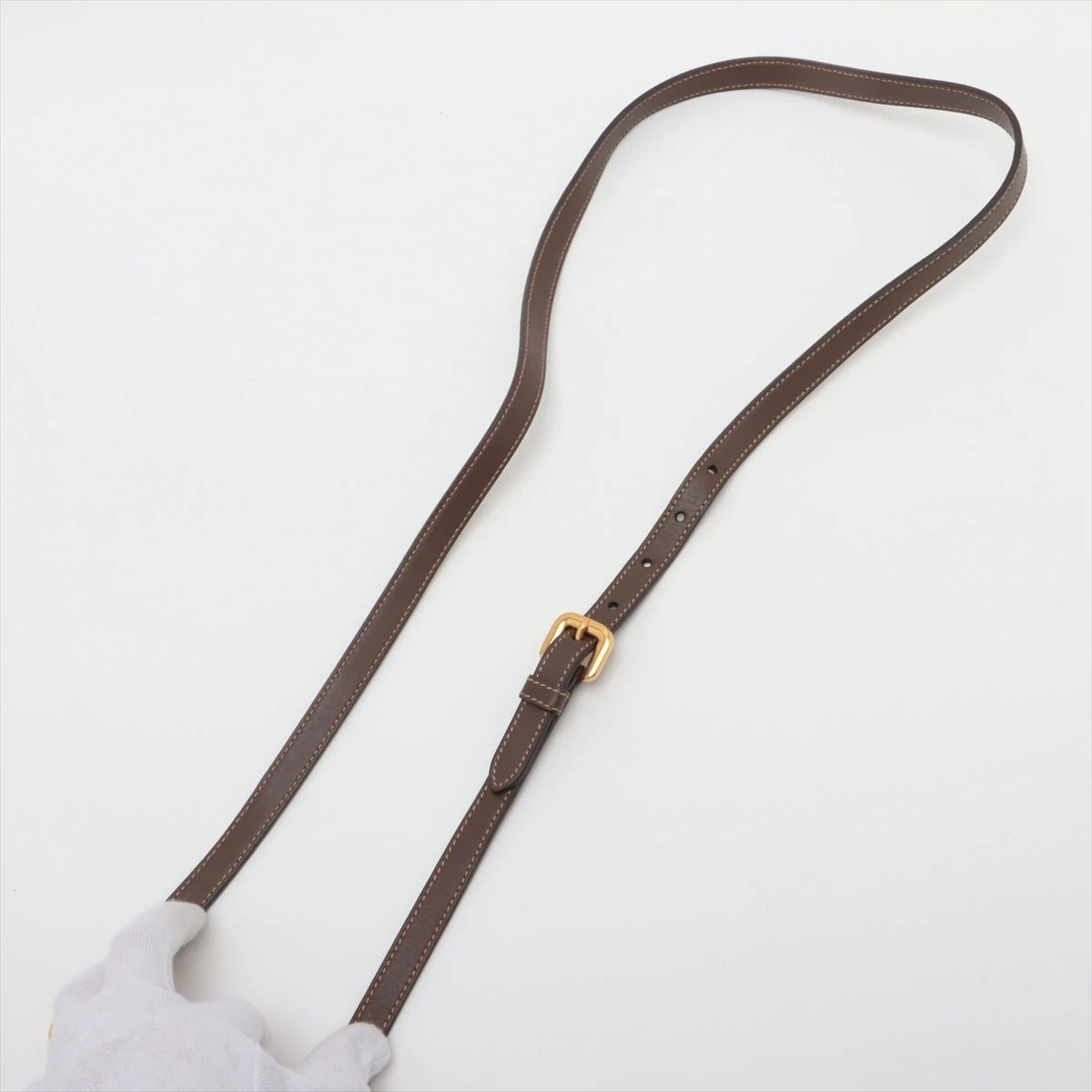 プラダ ロゴジャガード キャンバス×レザー トートバッグ