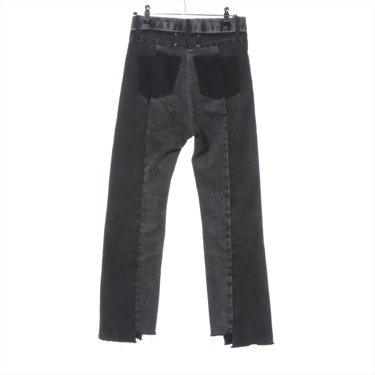 『Maison Margiela』 メゾンマルジェラ (36) レイヤーパンツ Maison Margiela レイヤード パンツ | ブラック | FARFETCH JP