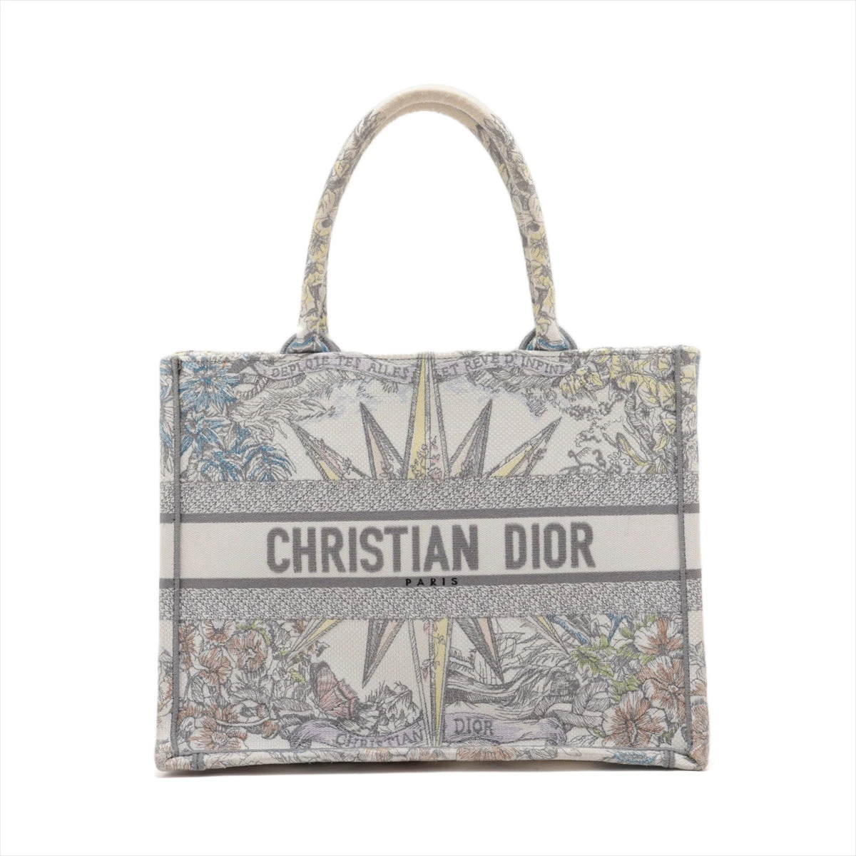 クリスチャンディオール ブックトート ミディアム キャンバス トート