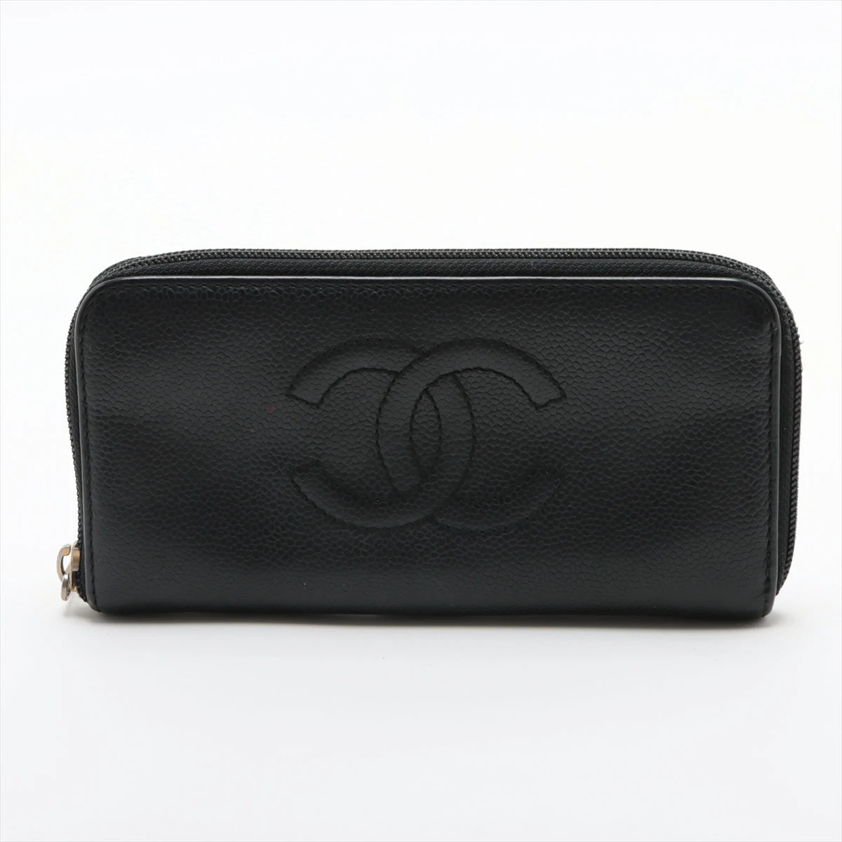 美品 CHANEL シャネル 長財布 ラウンドジップ ココマーク