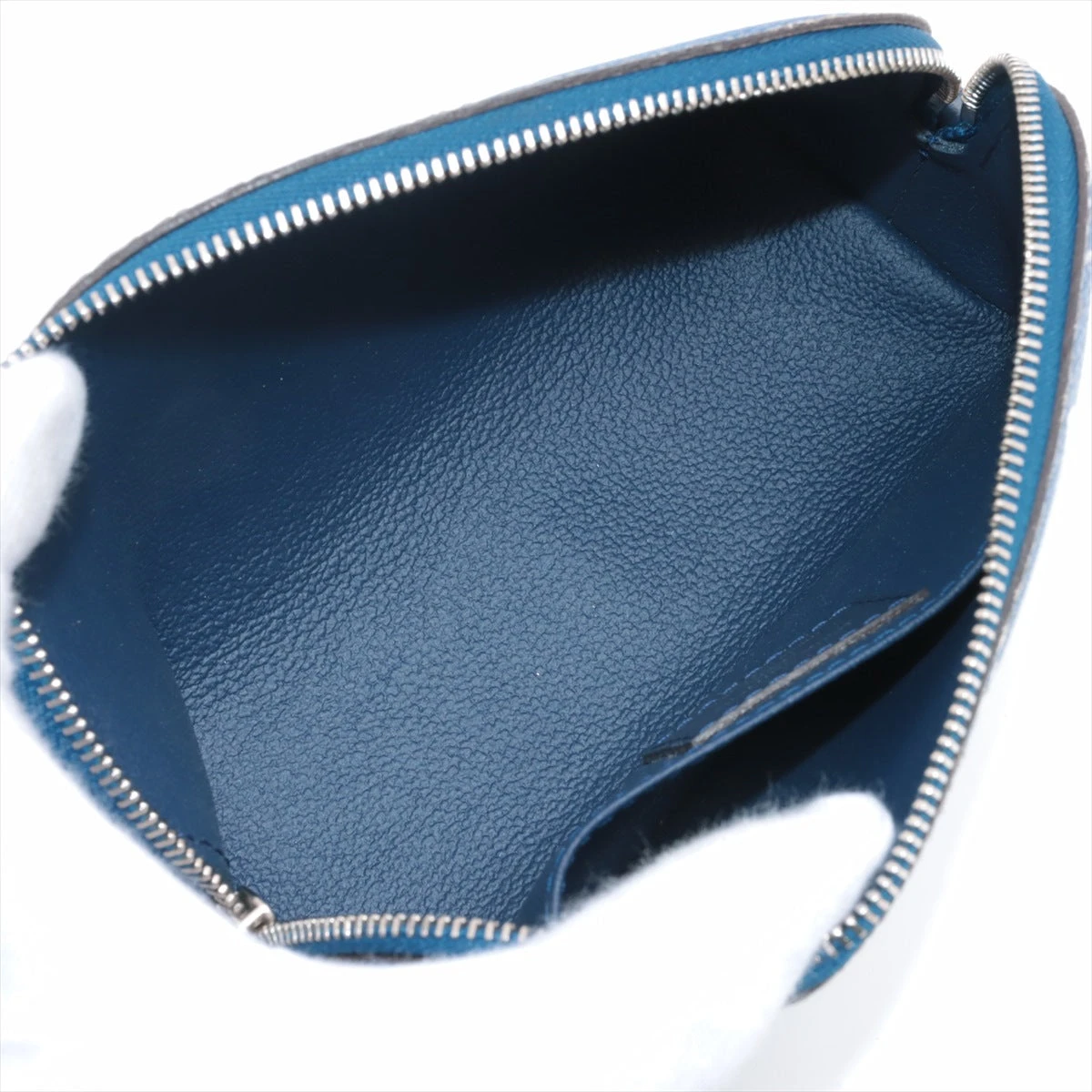 ヴィトン LVエスカル ポシェット コスメティック M69138 ブルー ポーチ
