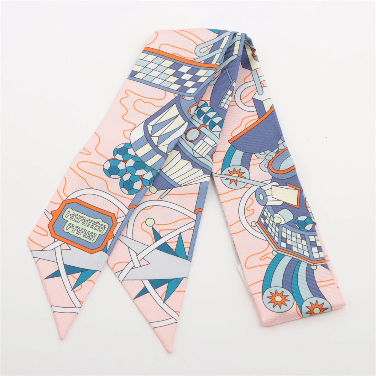 エルメス ツイリー HERMES SCARF ODYSSEY スカーフ シルク