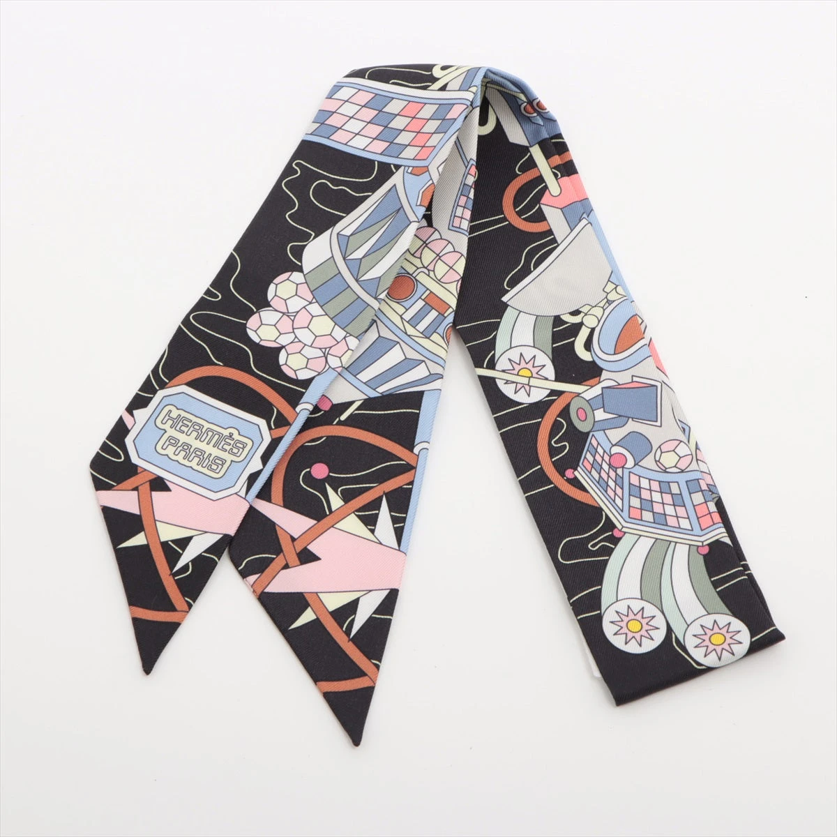 Hermès エルメス シルク ツイリー エルメス ツイリー HERMES SCARF ODYSSEY スカーフ シルク