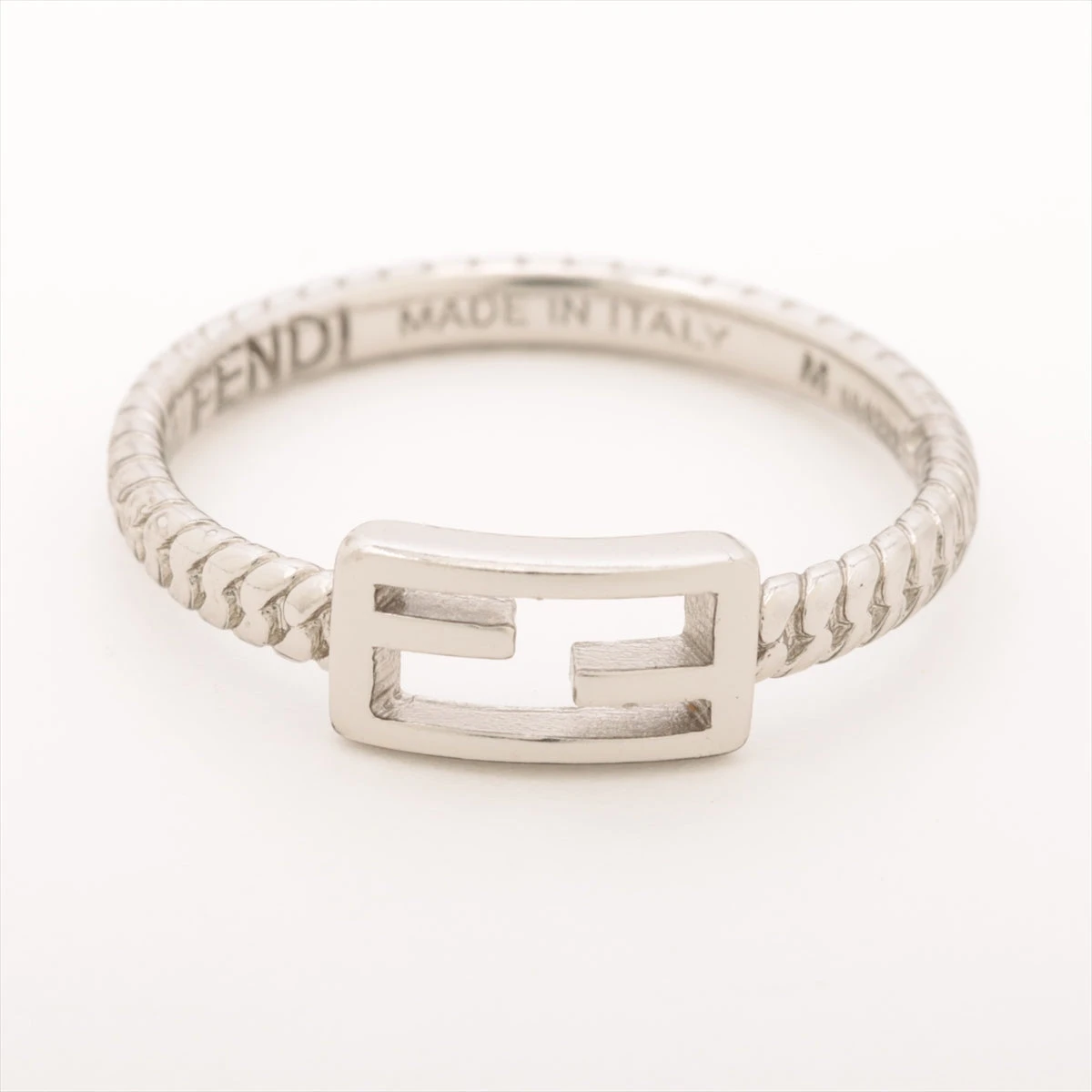 フェンディ バゲット リング シルバー アクセサリー 11号 334