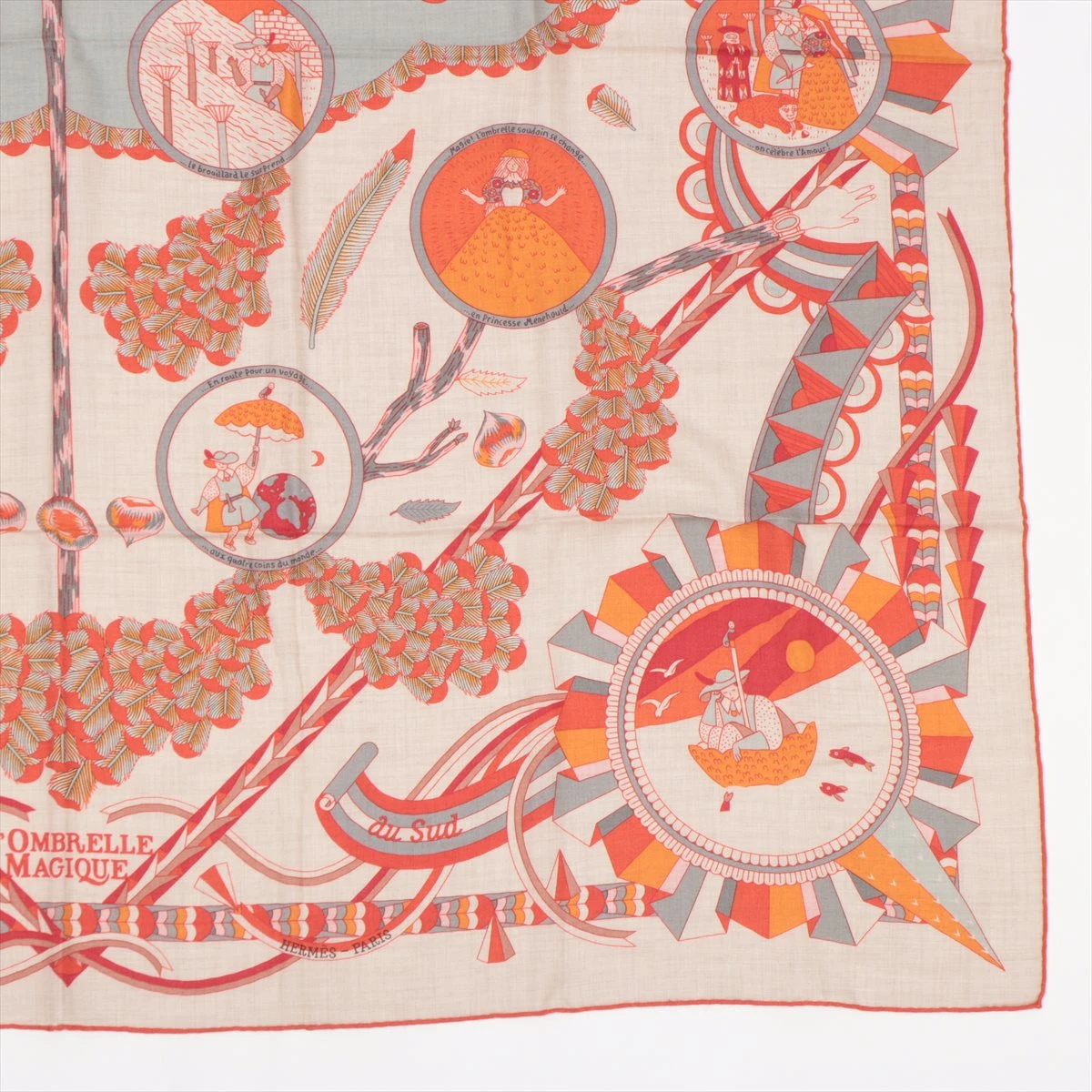 お値下げ！エルメス　カレジェアン　魔法の杖傘 HERMES HERMES/エルメス カレジェアン L'OMBRELLE MAGIQUE 魔法