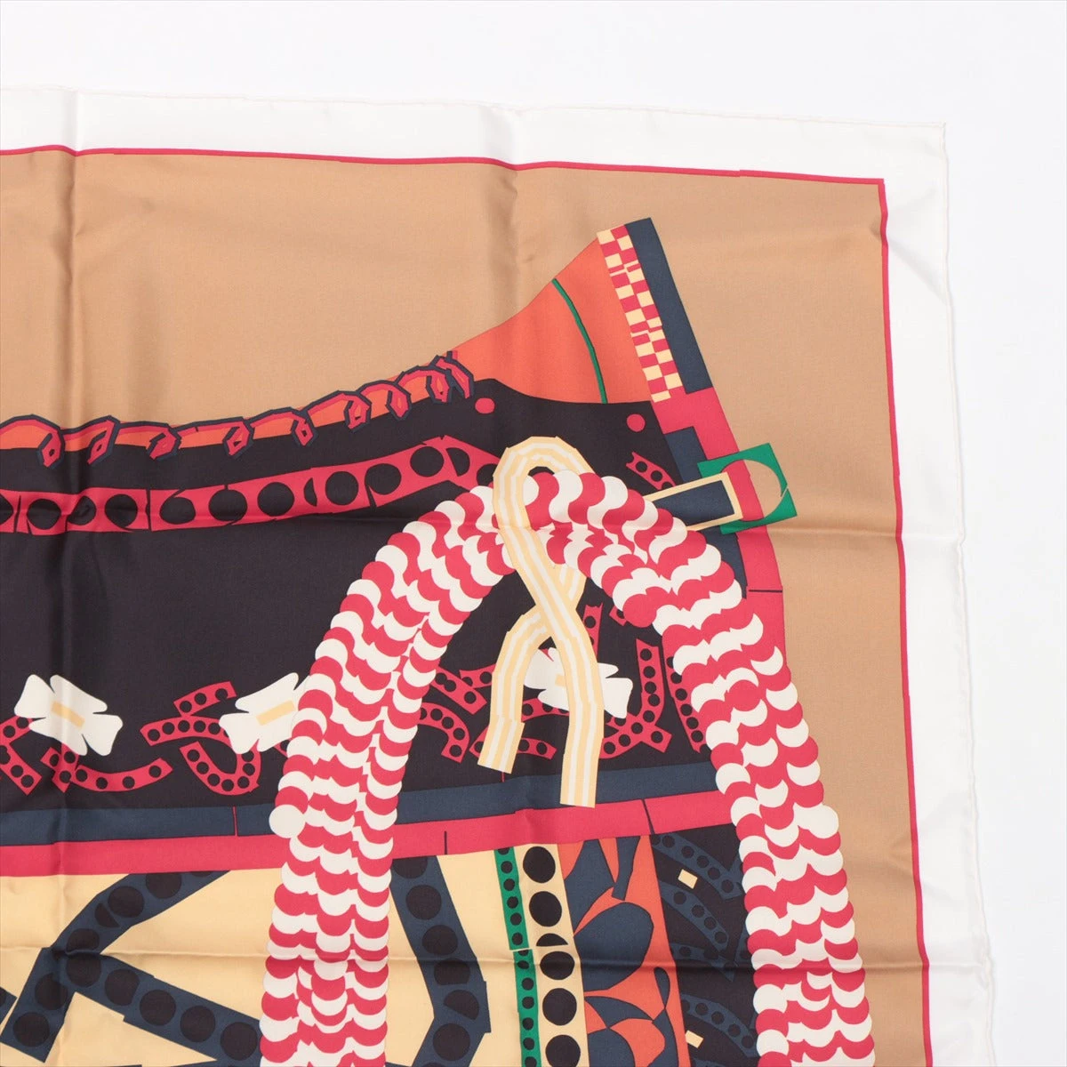 エルメス カレ90 Silla de Gauchoガウチョの鞍 スカーフ シルク