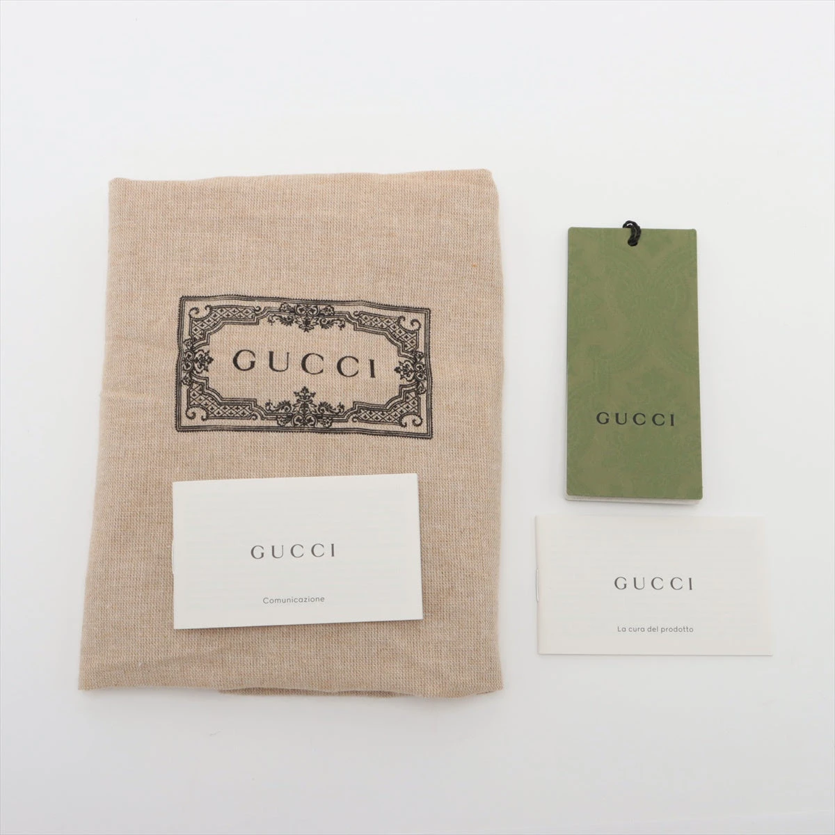 Labubu エルマスピンクC グッチ白 GUCCI グッチ スニーカー メンズ8（約27cm） ピンク レザー