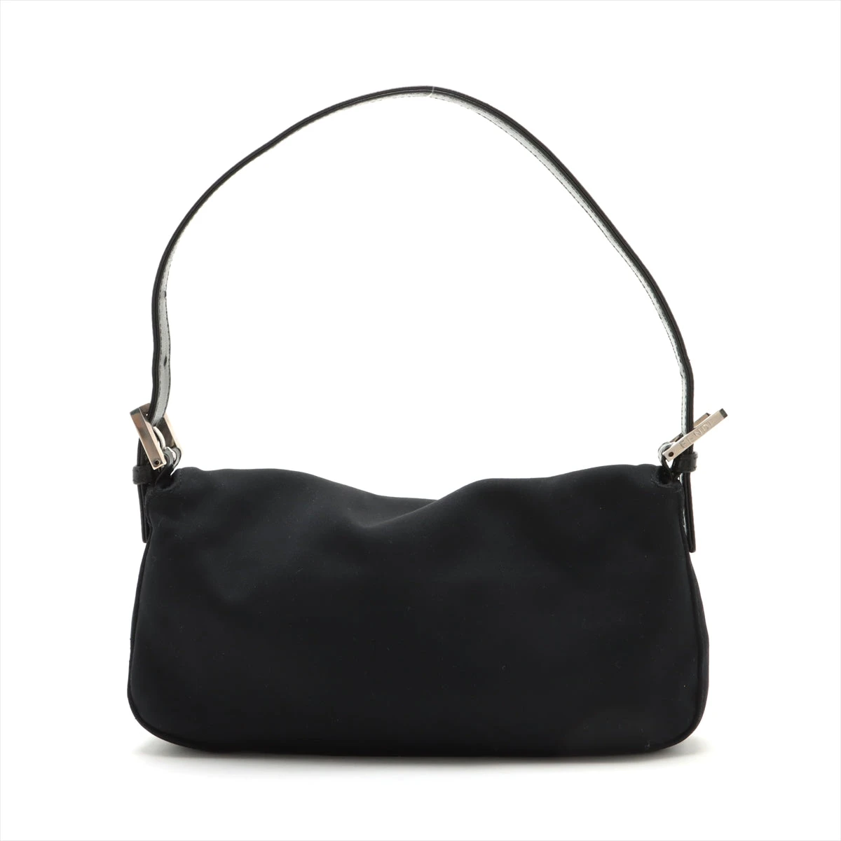 【 FENDI 】正規品 訳あり マンマバケット 黒ミニバッグ フェンディ/ハンドバッグ/ミニマンマバケット/ズッカ柄/黒
