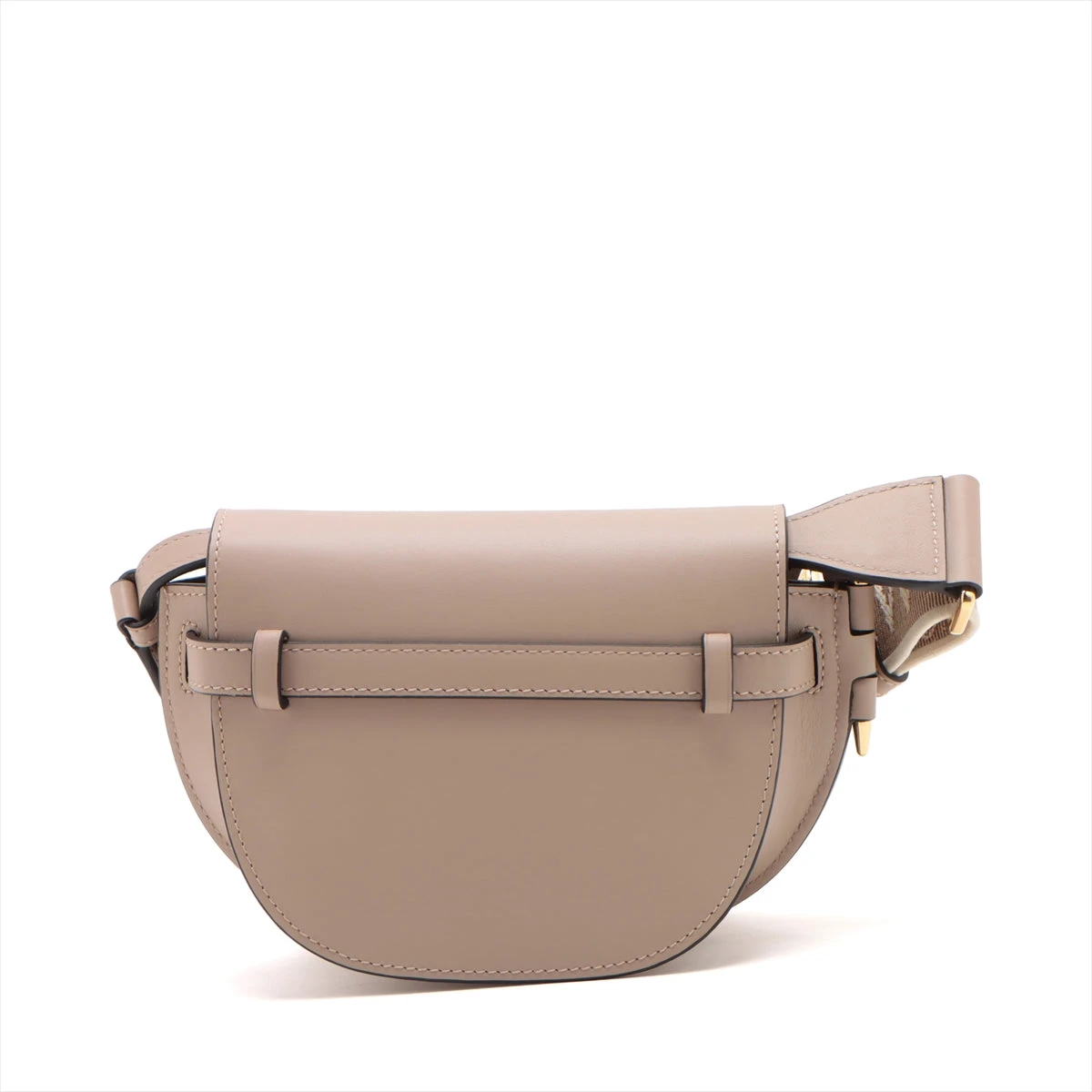 LOEWE レザーショルダーバッグ ベージュ 美品】LOEWE ベージュ ショルダーバッグ - メルカリ