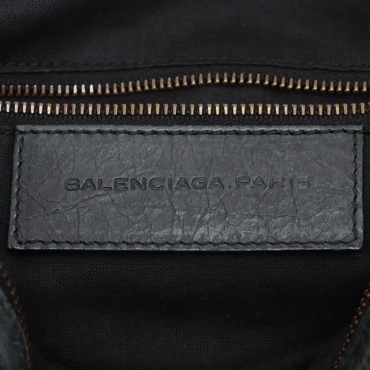 バレンシアガ ザ・タウン レザー 2WAYハンドバッグ ブラック 240579