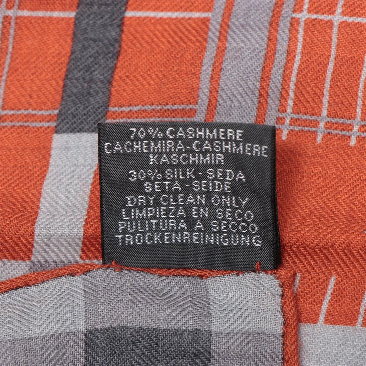 ◆エルメス HERMES ストール／グレー／未使用品／安心鑑定設定あり 楽天市場】【中古】エルメス HERMES カシミアストール ブルー系
