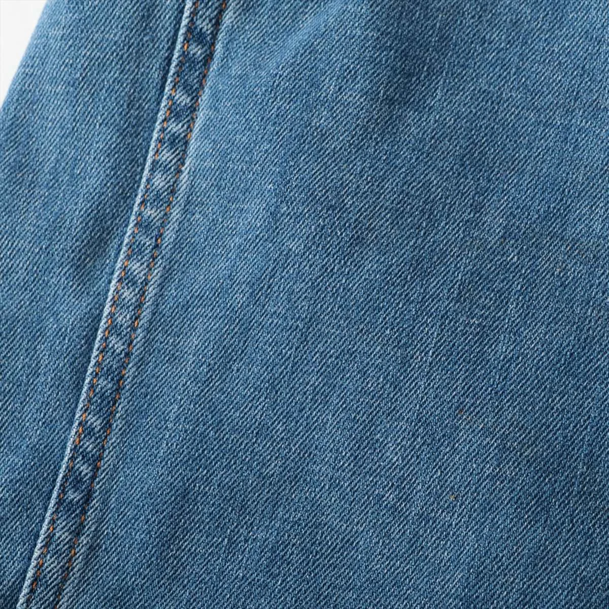 ディオール コットン×ポリエステル デニムシャツ 52 メンズ ブルー