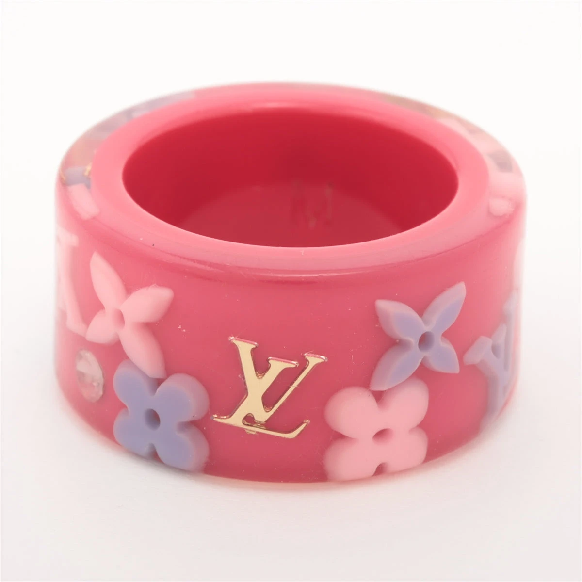ほぼ未使用　ルイヴィトン　リング　バーグファランドール　レジン　モノグラム　桜色 楽天市場】【ジュエリー】LOUIS VUITTON ルイ ヴィトン バーグ