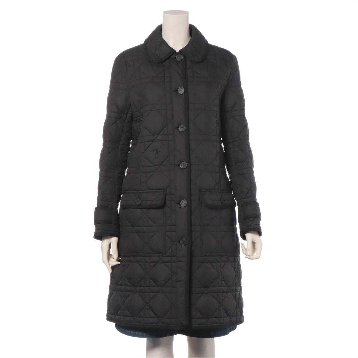 クリスチャンディオール　オーバーコート　カシミヤ混　アンゴラ混　黒　ウール DIOR | クラシック コート カシミヤ